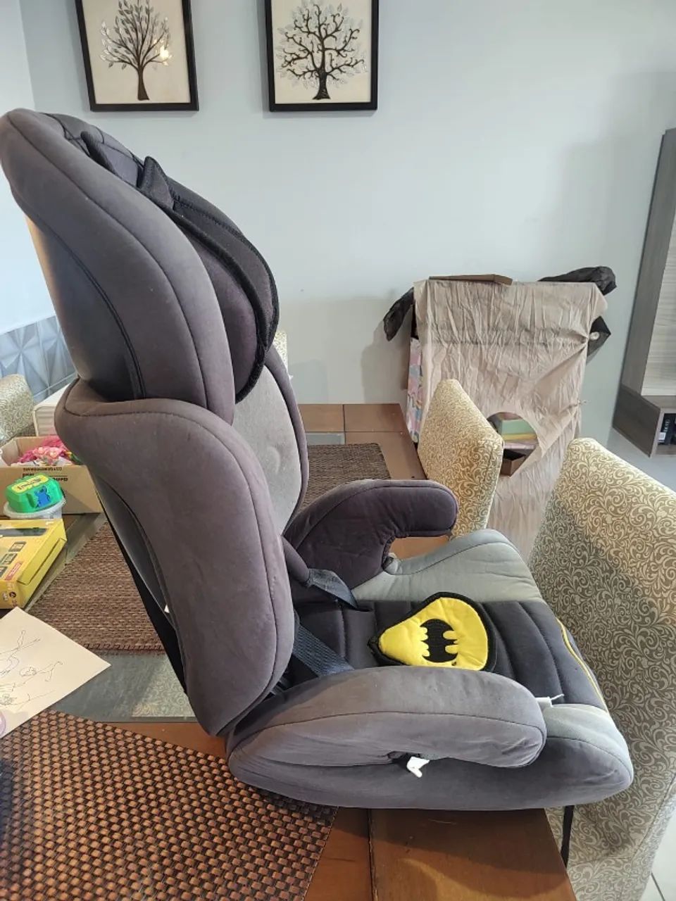 Cadeira Infantil Batman Bebe Conforto Automovel - Foto 3