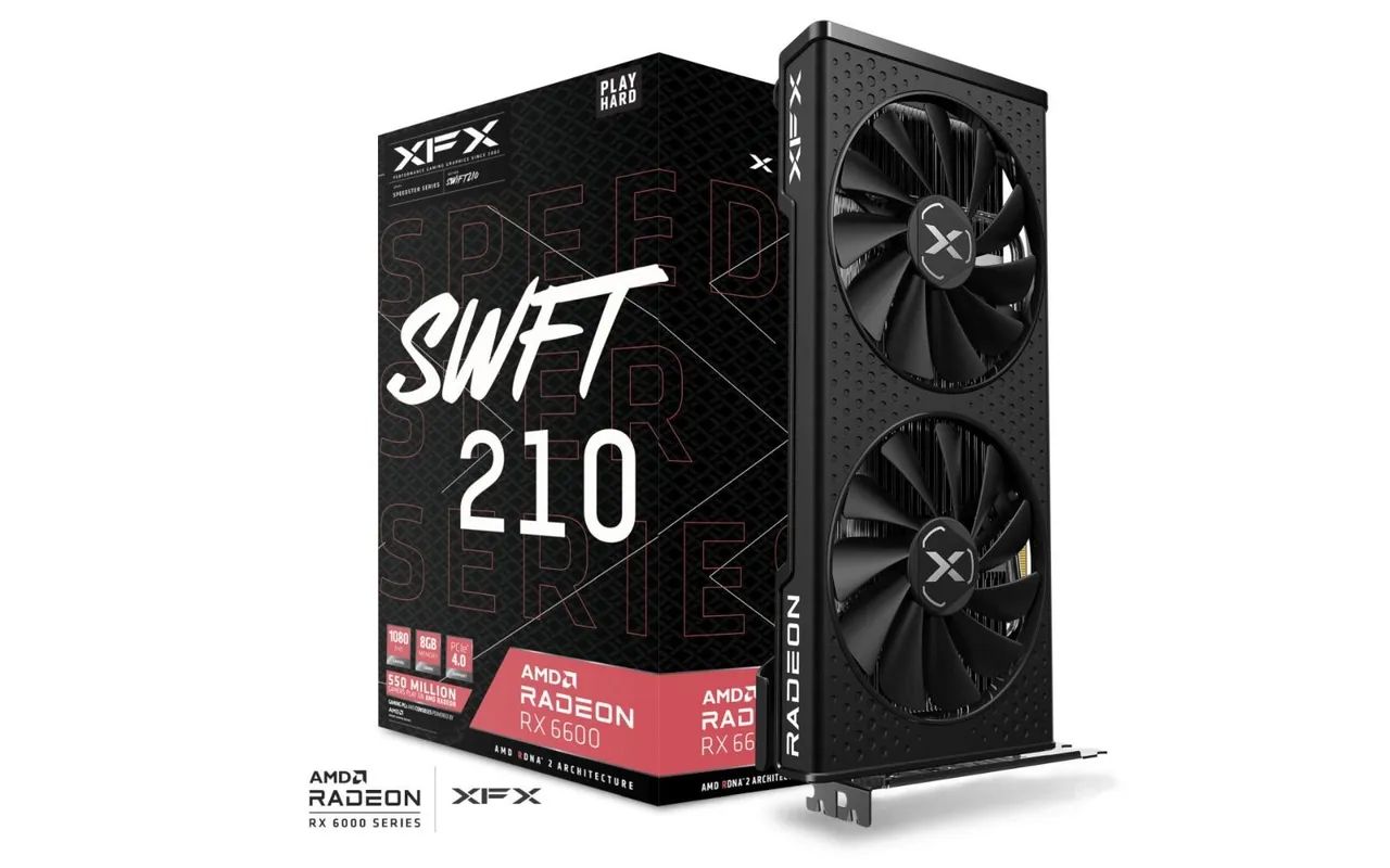 Placa de Vídeo RX 6600 8GB