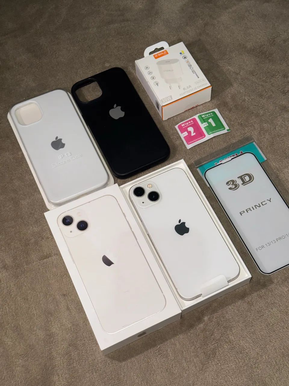 iPhone 13 normal 128GB Branco Impecável  - Foto 2