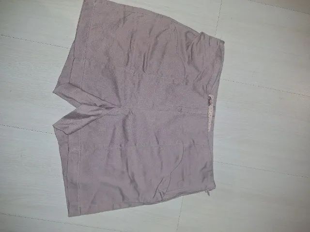 Shorts rosa queimado