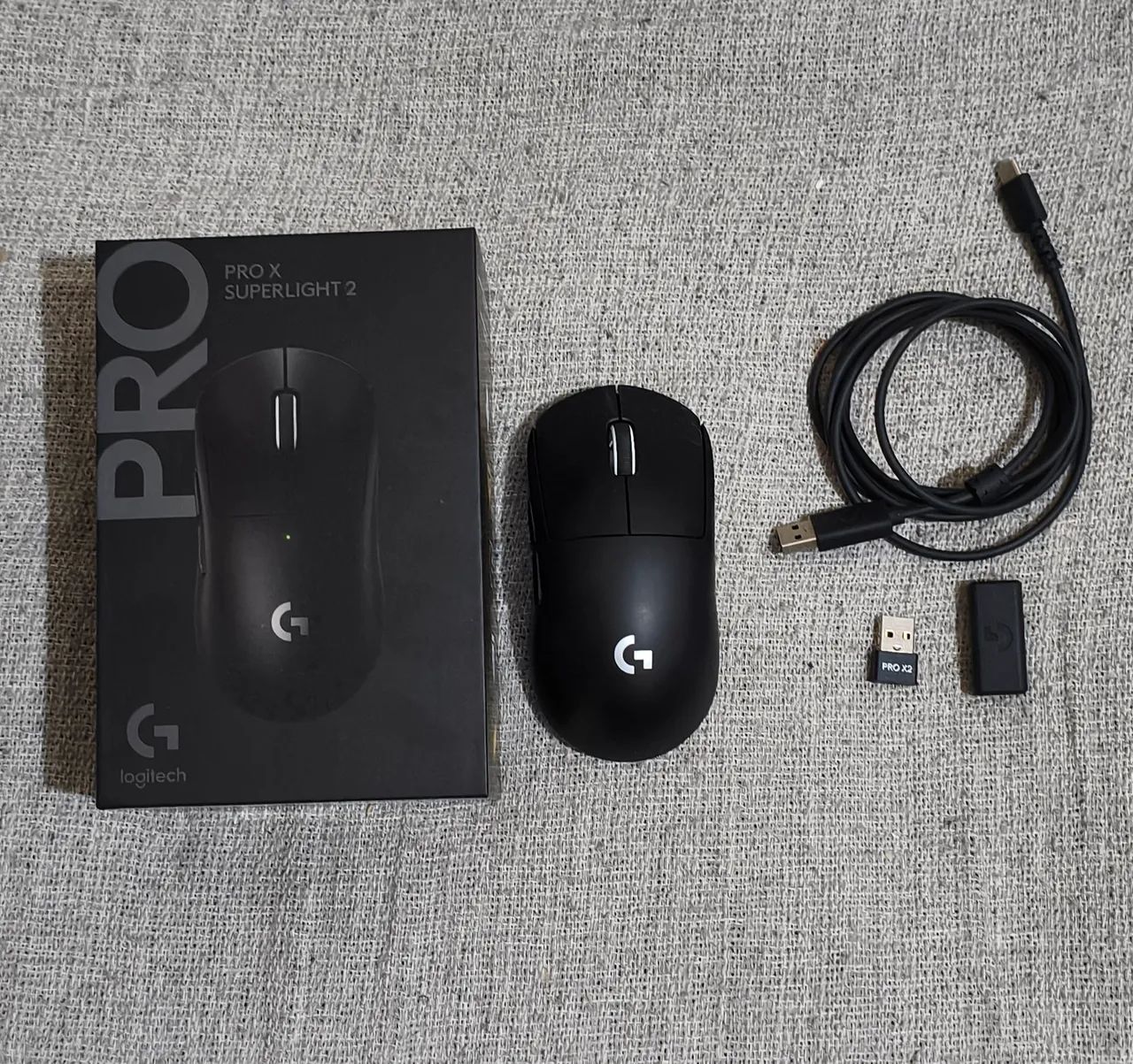 Mouse Logitech g pro x superlight 2 preto - Foto 5