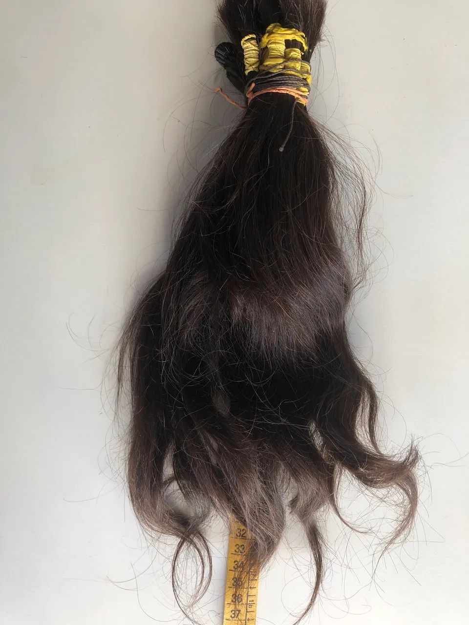 Cabelo brasileiro do sul castanho claro 