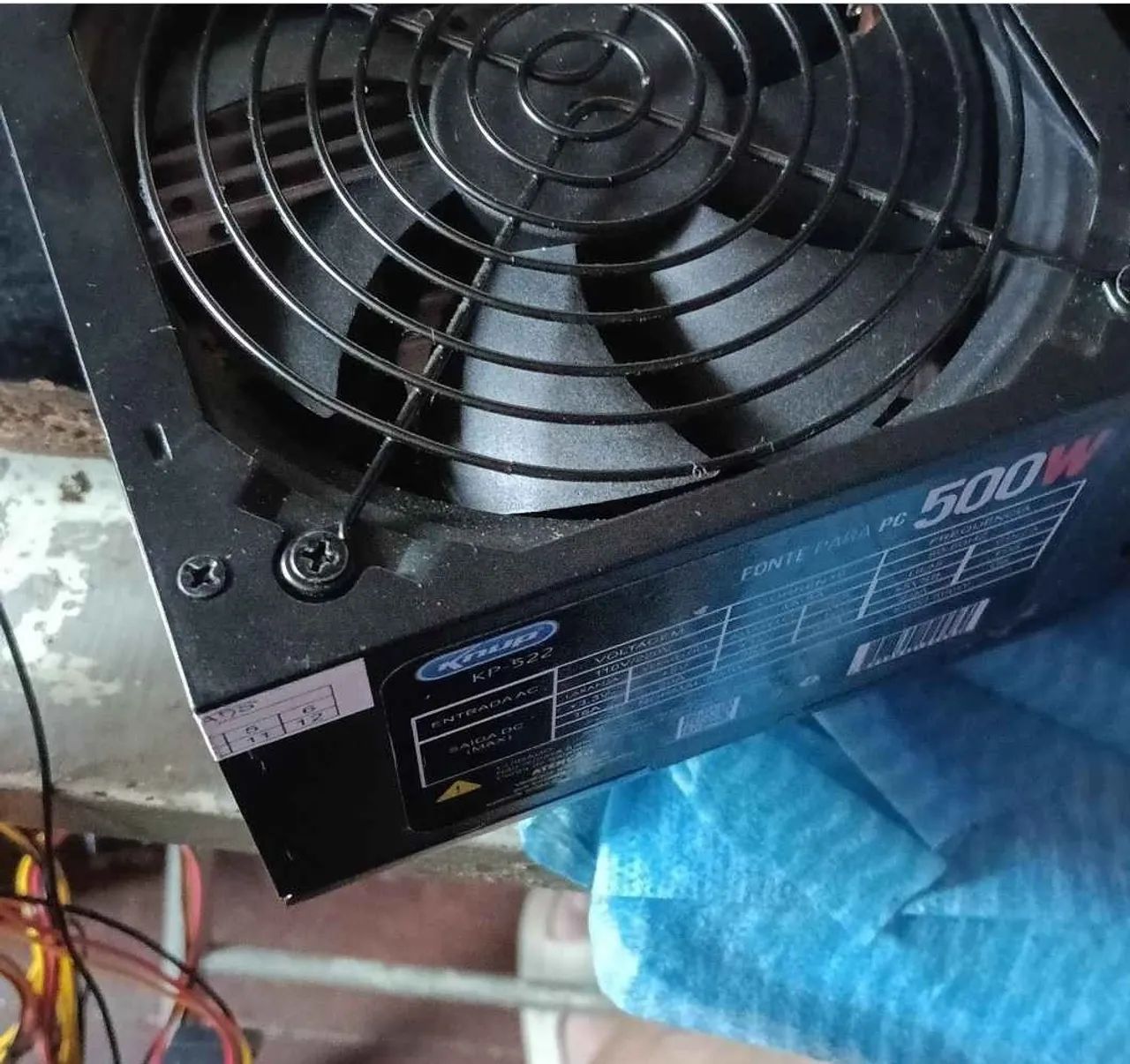 Fonte real 500w knup - Foto 3