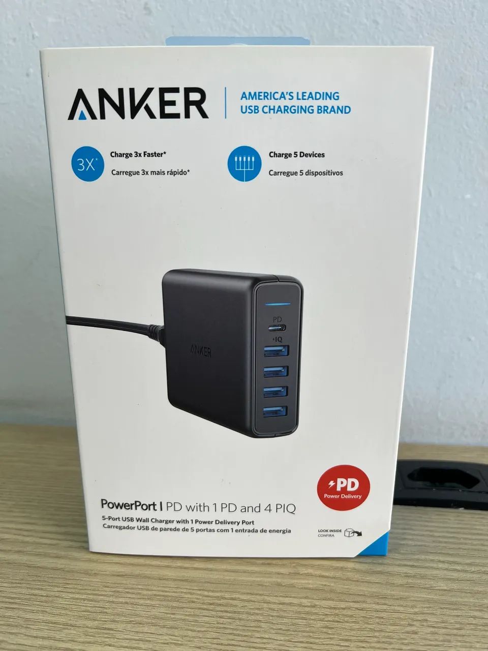 Carregador de Tomada Anker 