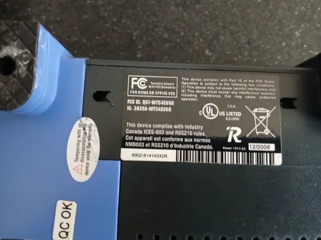Roteador Linksys WRT54G - Foto 5