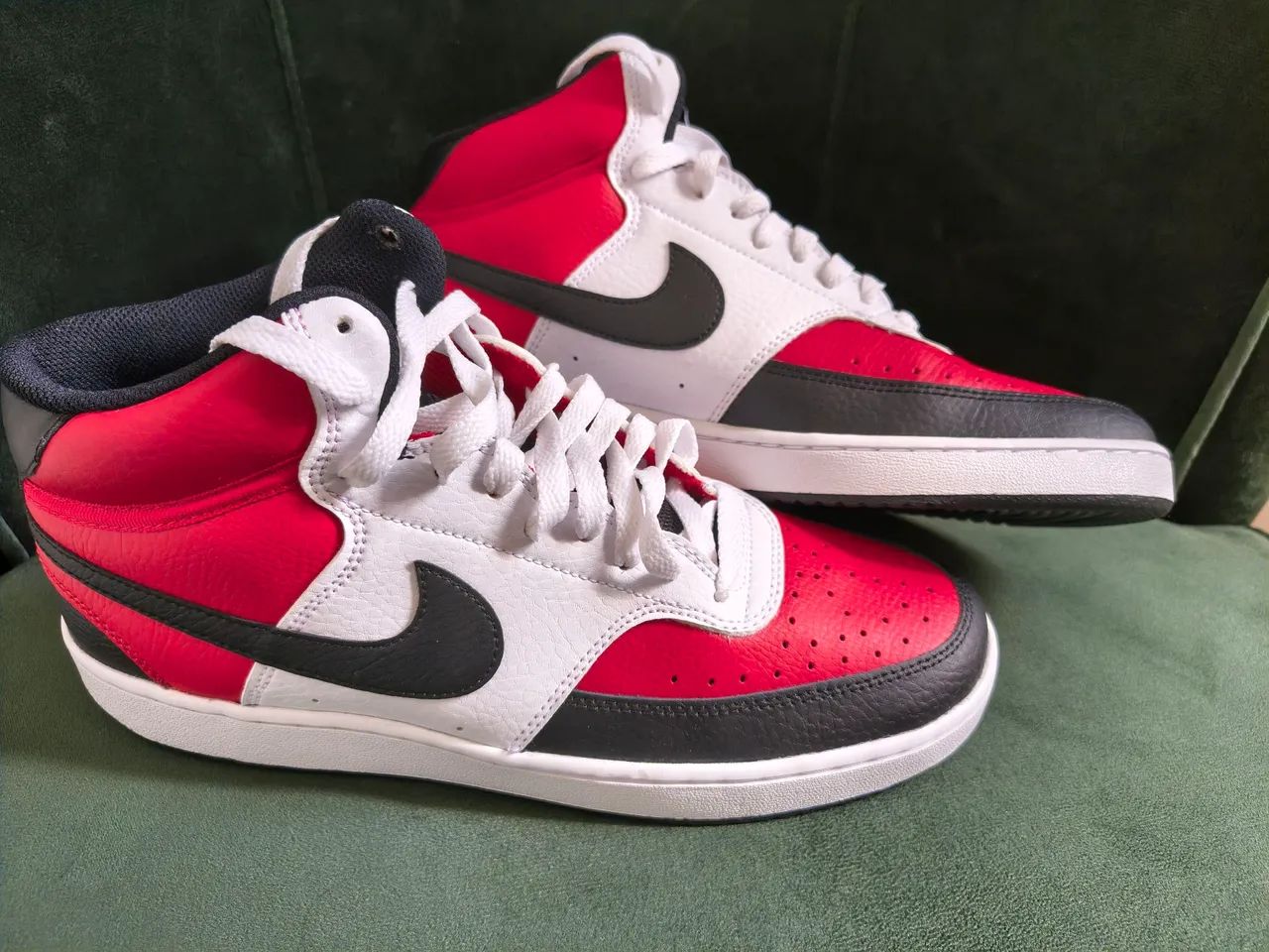 Vendo Tênis NIKE Court Vision Mid "University" ORIGINAL IMPORTADO  - Foto 2