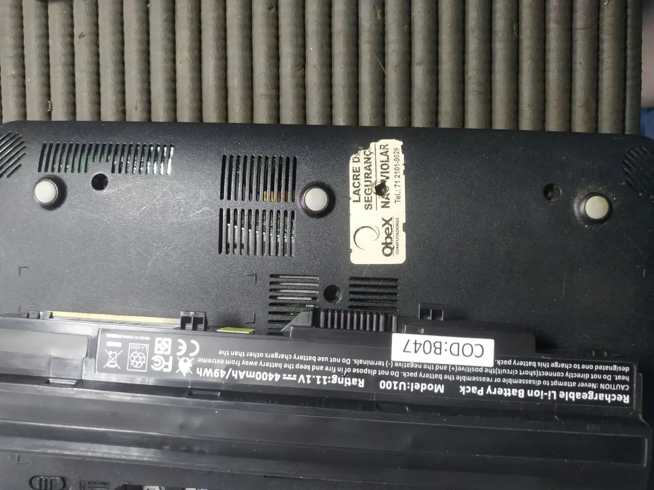 Bateria netbook Qbex nova  - Foto 4