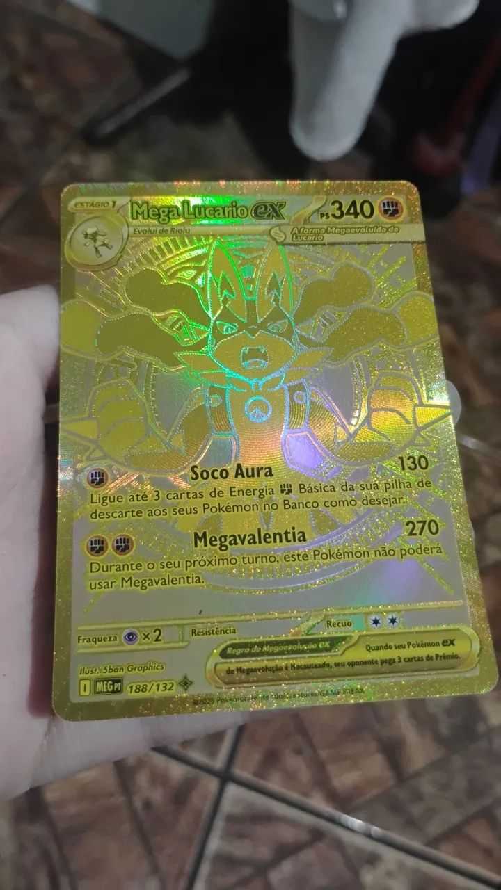 MEGA LUCARIO EX 188/132 - Foto 4
