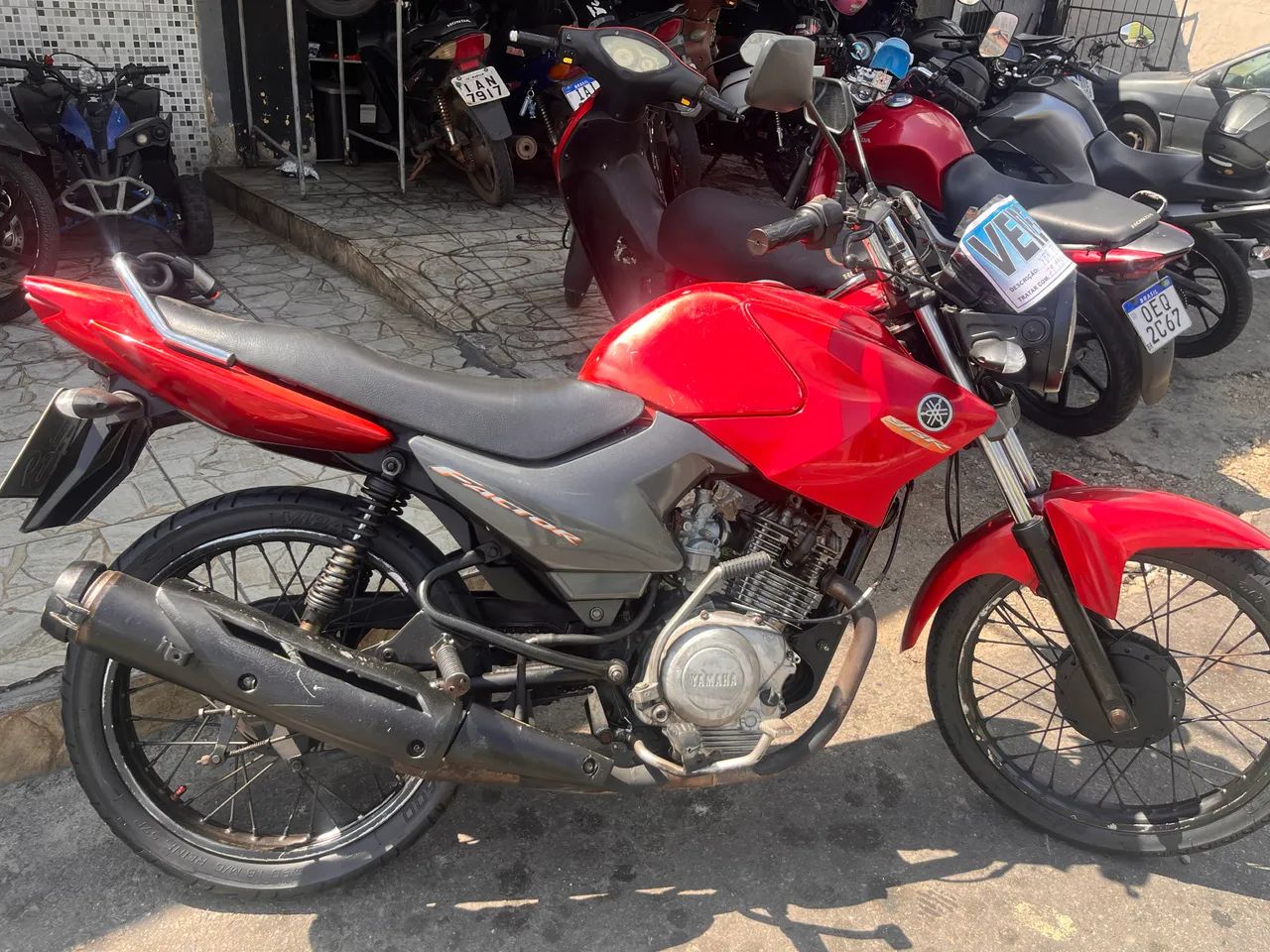 Factor YBR 125 E 2009 Motor e elétrica 100% - Foto 3