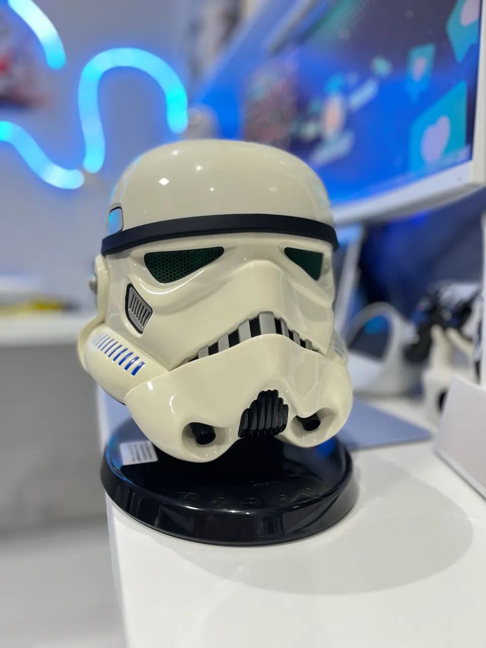 Capacete caixa de som Star Wars item de colecionador 