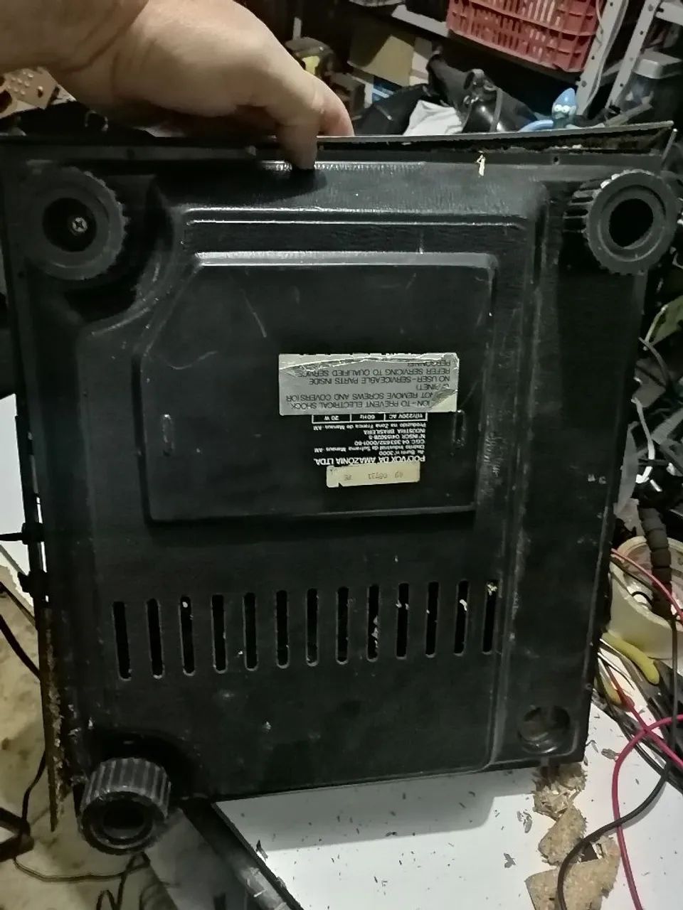 Toca disco polyvox td 2000 sucata! - Foto 5