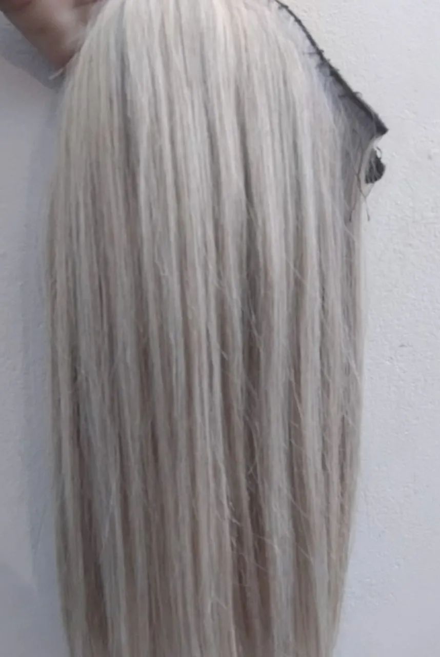 Cabelo Humano Loiro Mesclado - Foto 5
