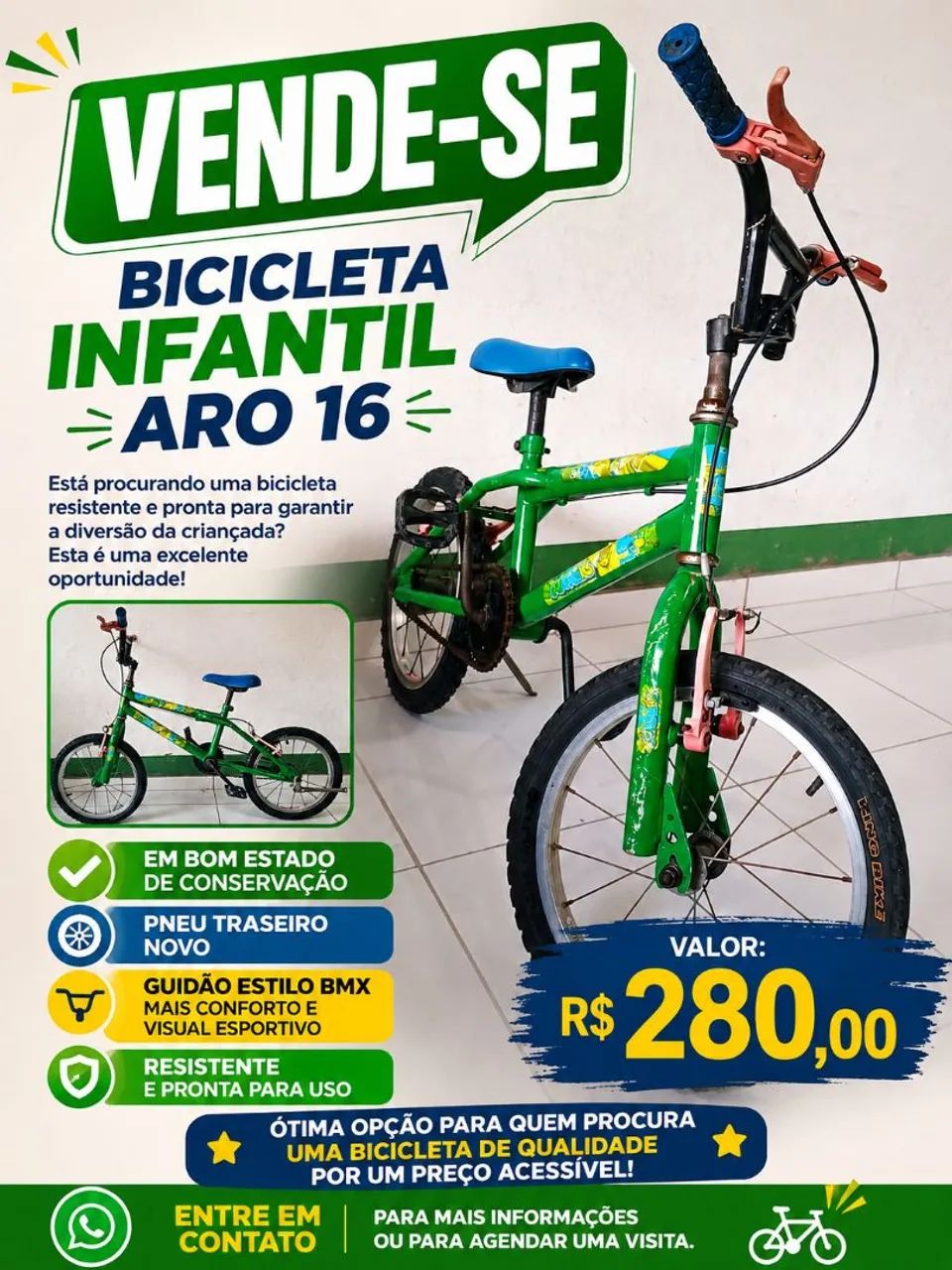 Bife infantil  Aro16