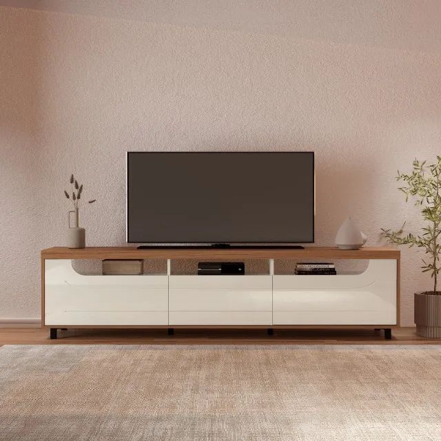 Rack para TV 86 Polegadas | 2 Metros | Tampo 50mm | Entrega Rápida - Foto 5