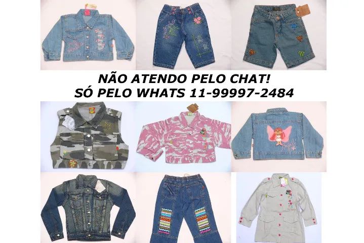 127 peças infantis NOVAS!