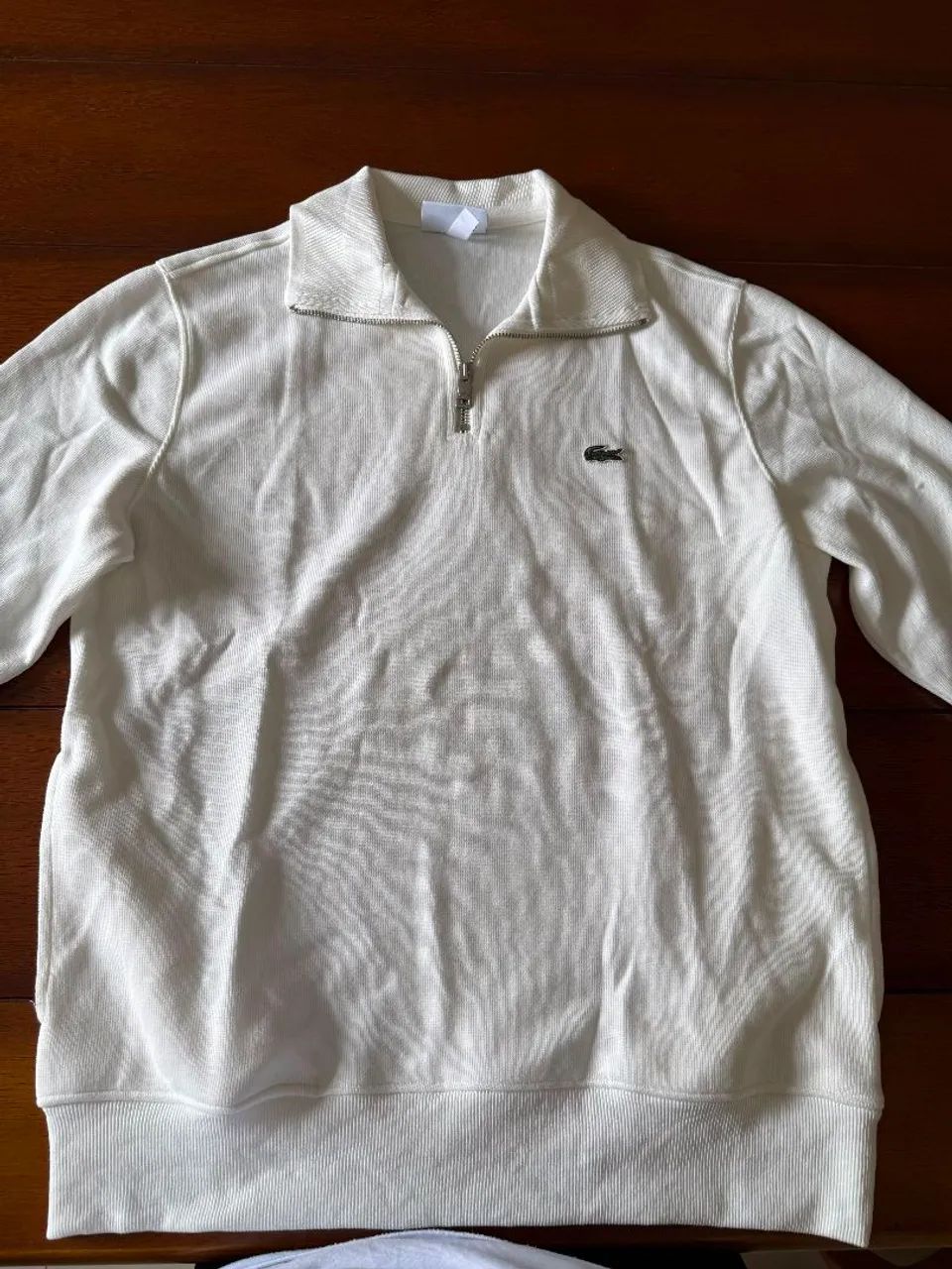 Quarter Zip Lacoste Tamanho M 