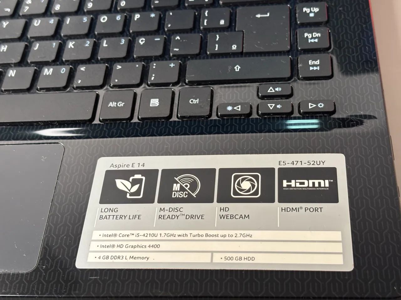 Notebook Acer Aspire E14 - Foto 4