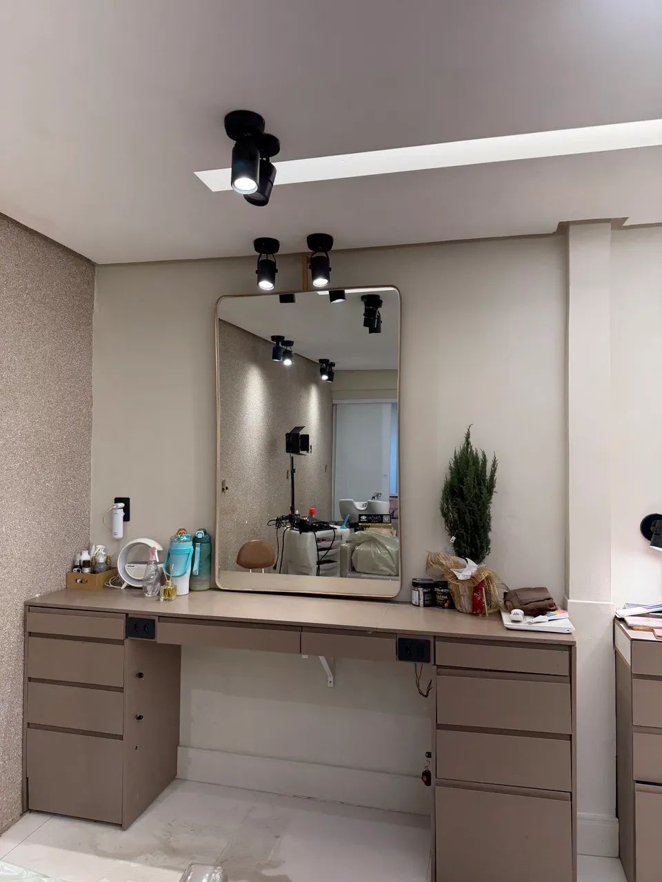 Bancada cabeleireiro 