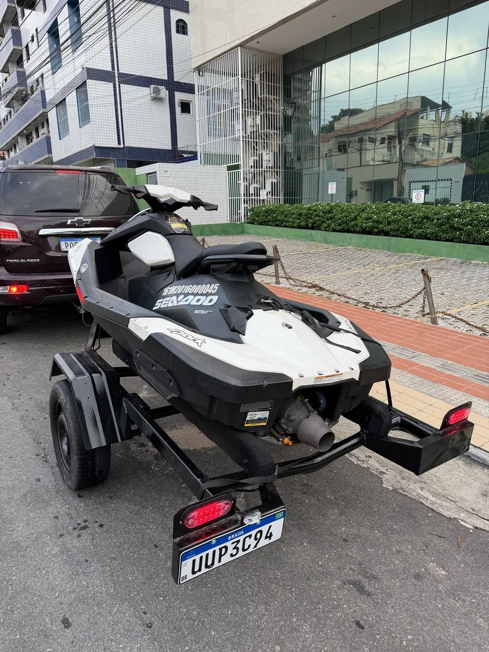 Vendo ou troco jetski Seadoo spark 2016 em estado de zero! Extra , todo revisado  - Foto 6