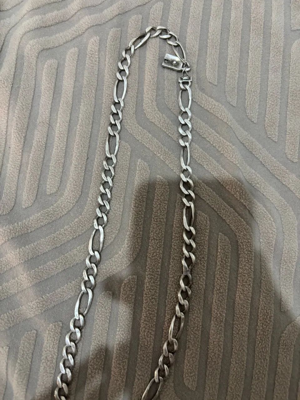 Corrente de prata 70cm   - Foto 2