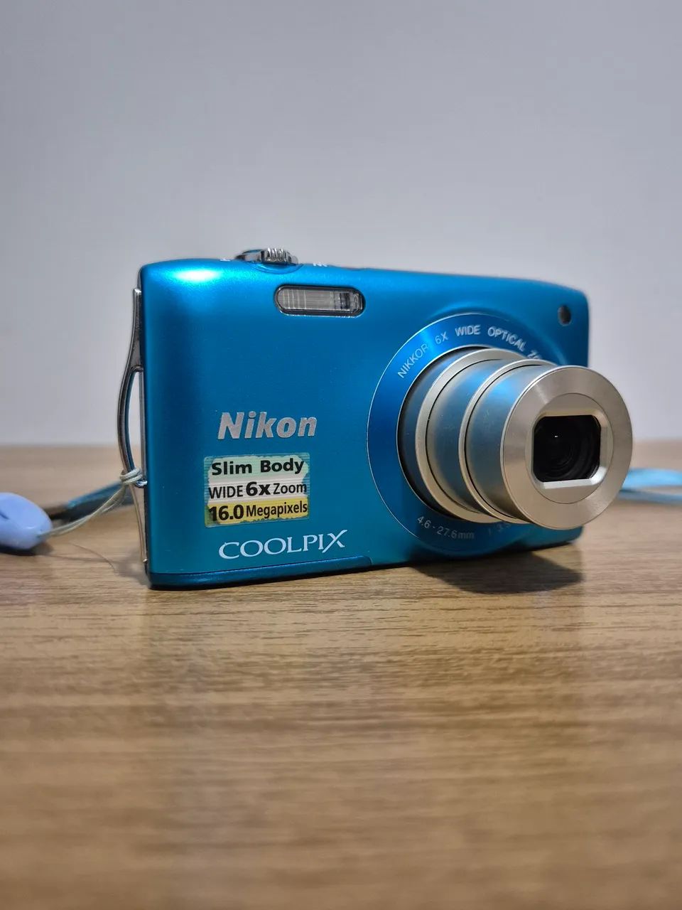 Nikon coolpix S3200 RARA 16mp Azul - Câmeras e Filmadoras - Jardim