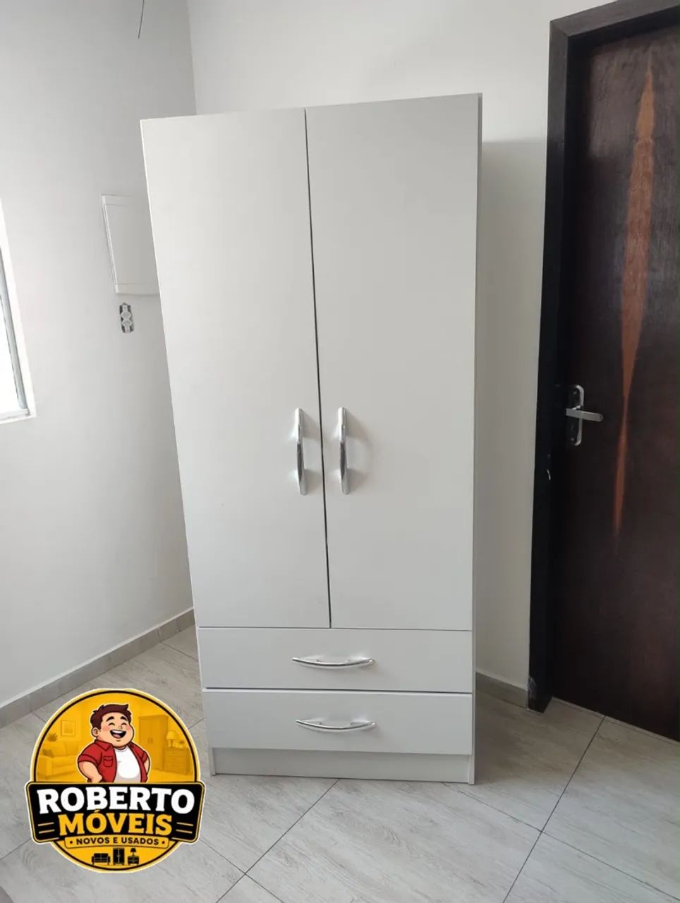 Guarda roupa solteiro 100% Mdf - Foto 5