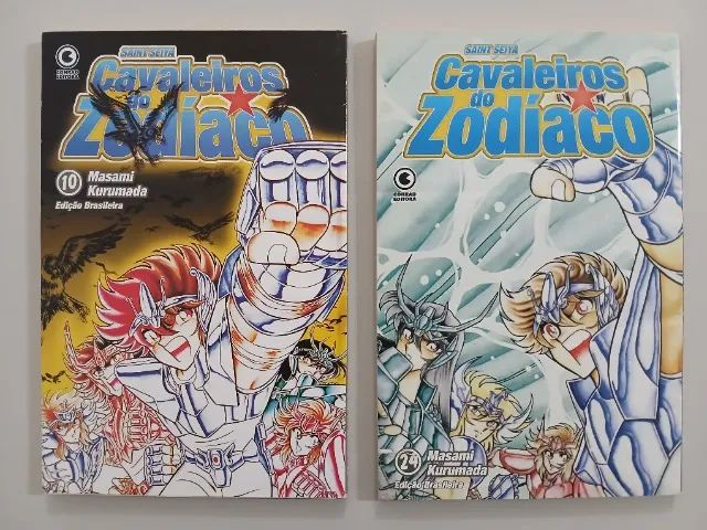 Mangá Cavaleiros Do Zodíaco Kit 12 Revistas Ed Conrad 2004 2