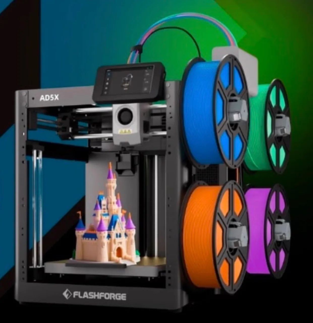Impressora 3D FlashForge AD5X Multicolor a partir 3.689,00 + Treinamento  - Foto 3