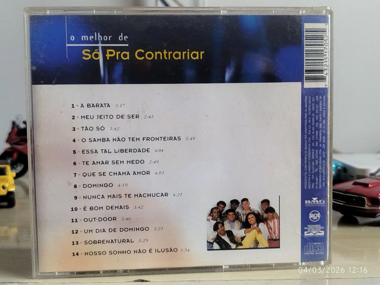 CD O MELHOR DE  SÓ PRA CONTRARIAR - Foto 3