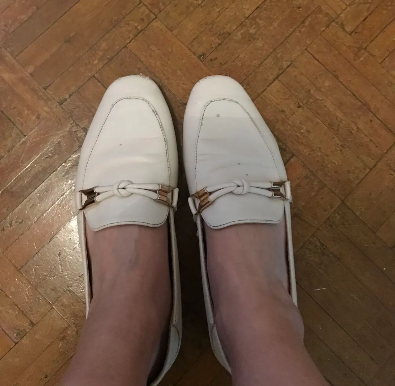 Mocassim off white conservado  - Foto 3