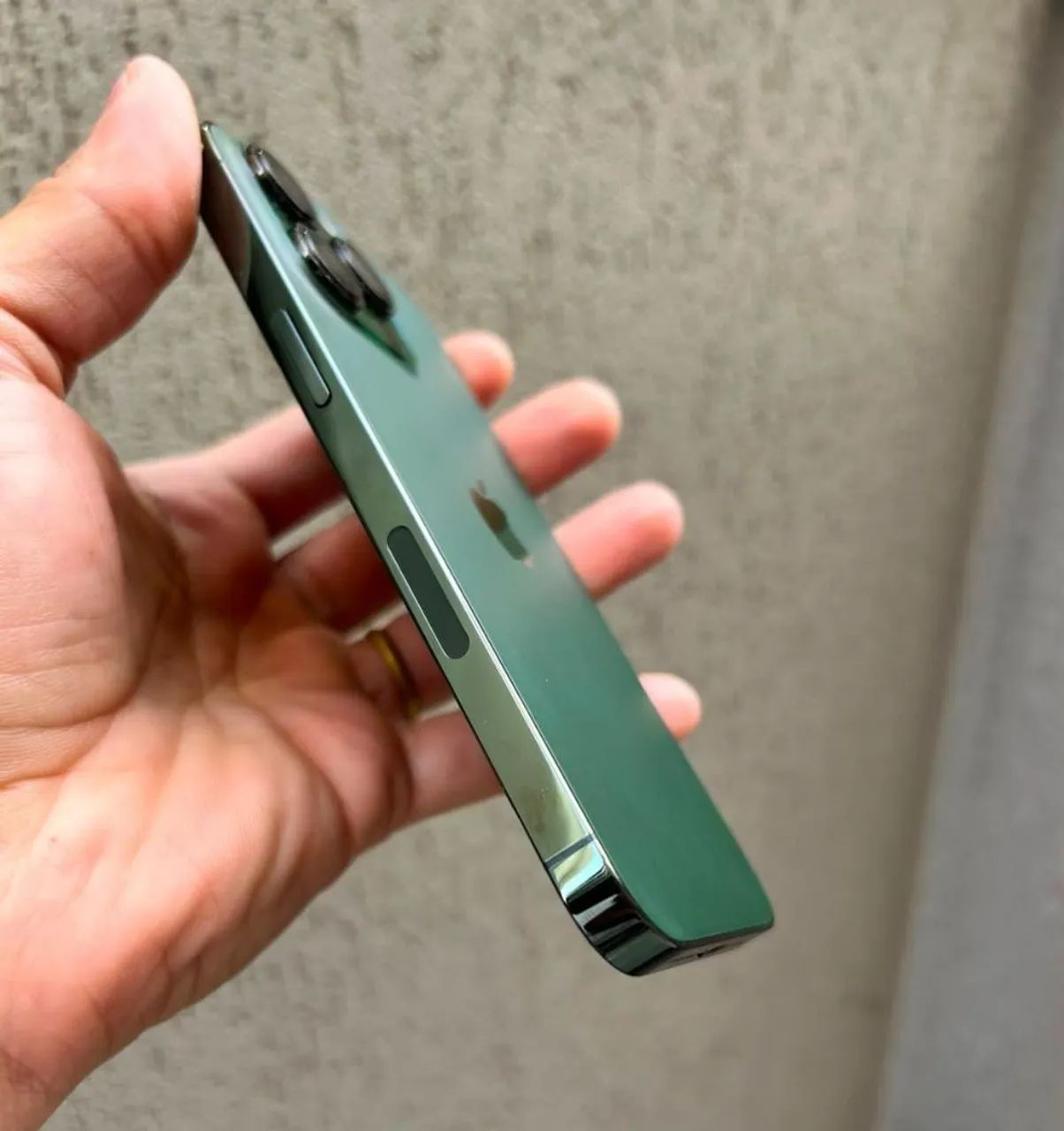 CARCAÇA IPHONE 13 PRO VERDE ALPINO COMPLETA  - Foto 3