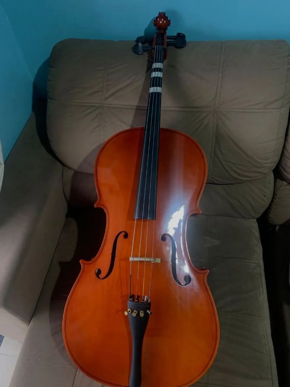 Violoncelo 4/4 com Bag Wave CE-4144 - Foto 3