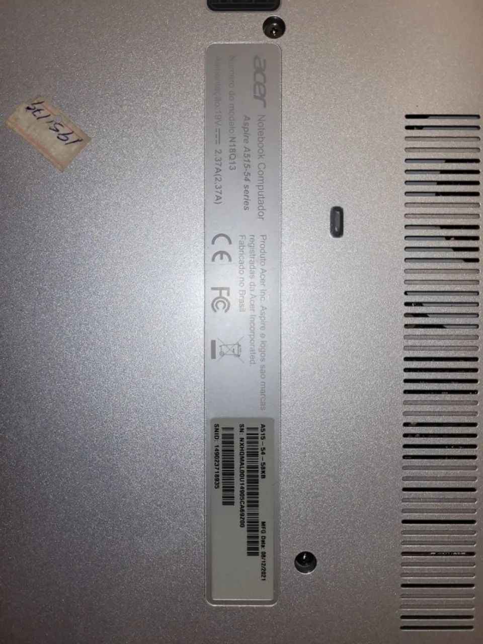 Notebook Acer Aspire 5 (A515-54) - Intel Core i5 - Foto 5