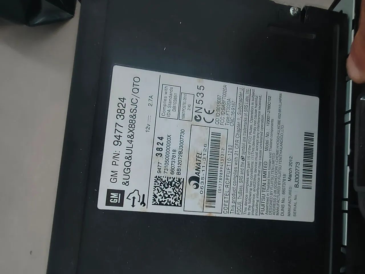 Som automotivo original da S10 2016 - Foto 2