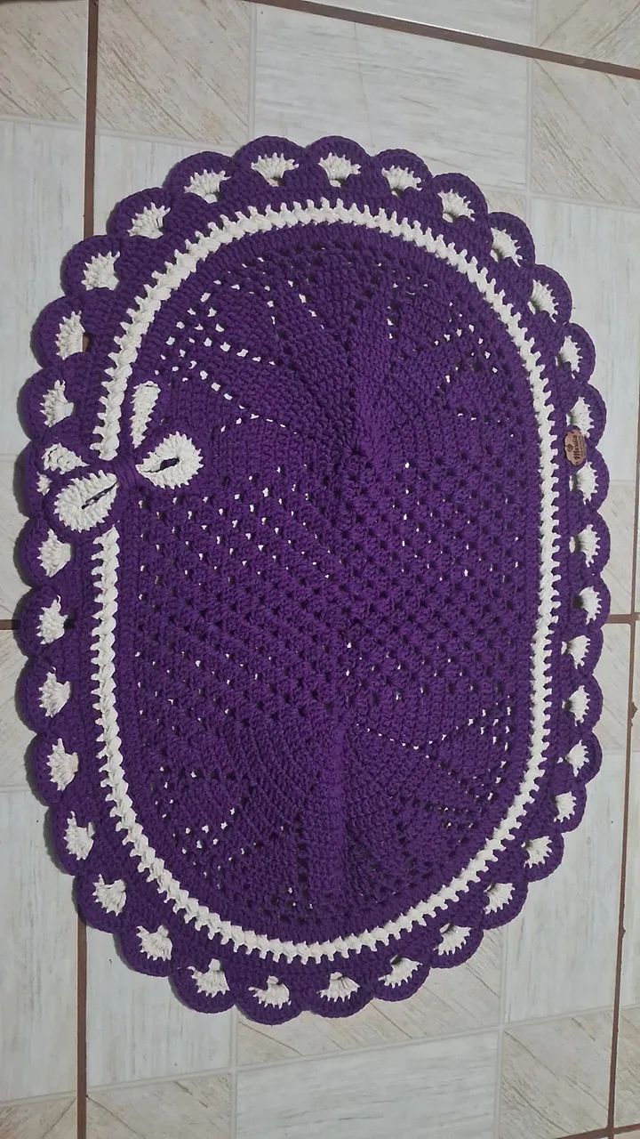 Tapete de crochê  - Foto 2