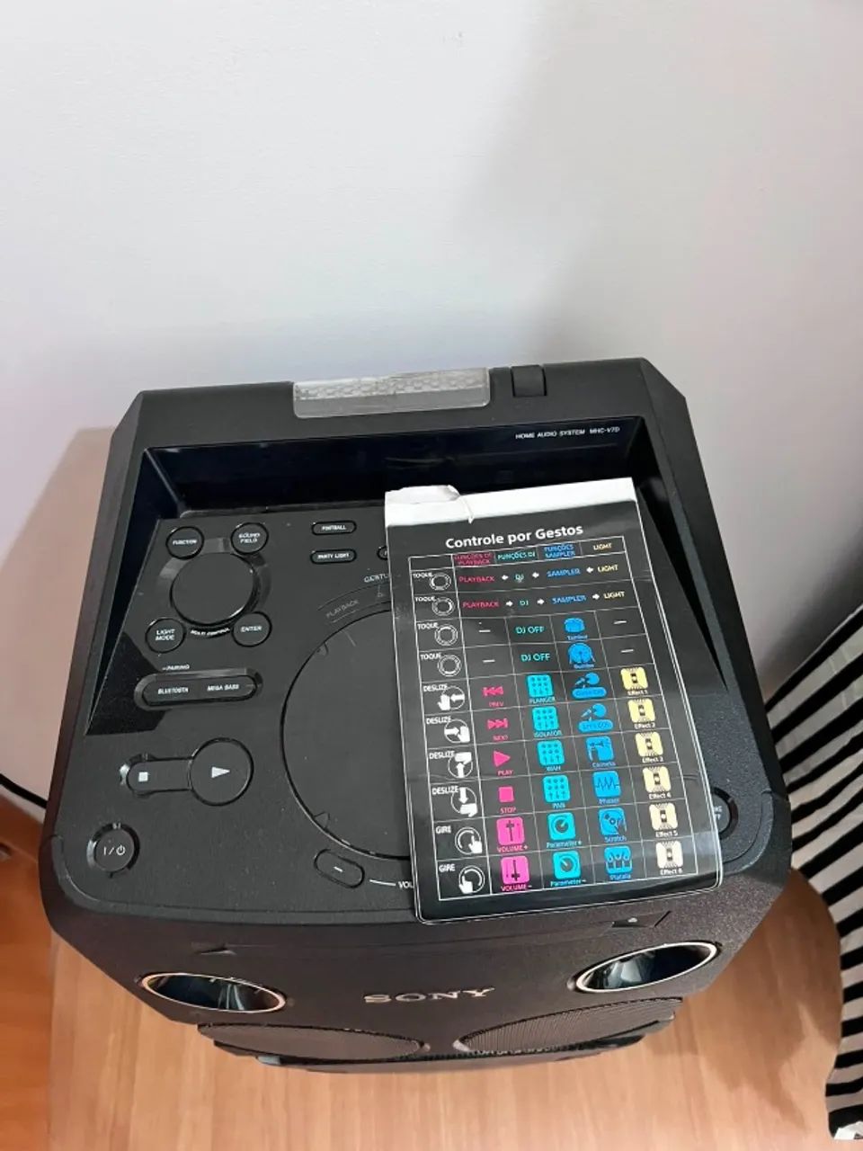 Caixa de som MHC-V7D  - Foto 2