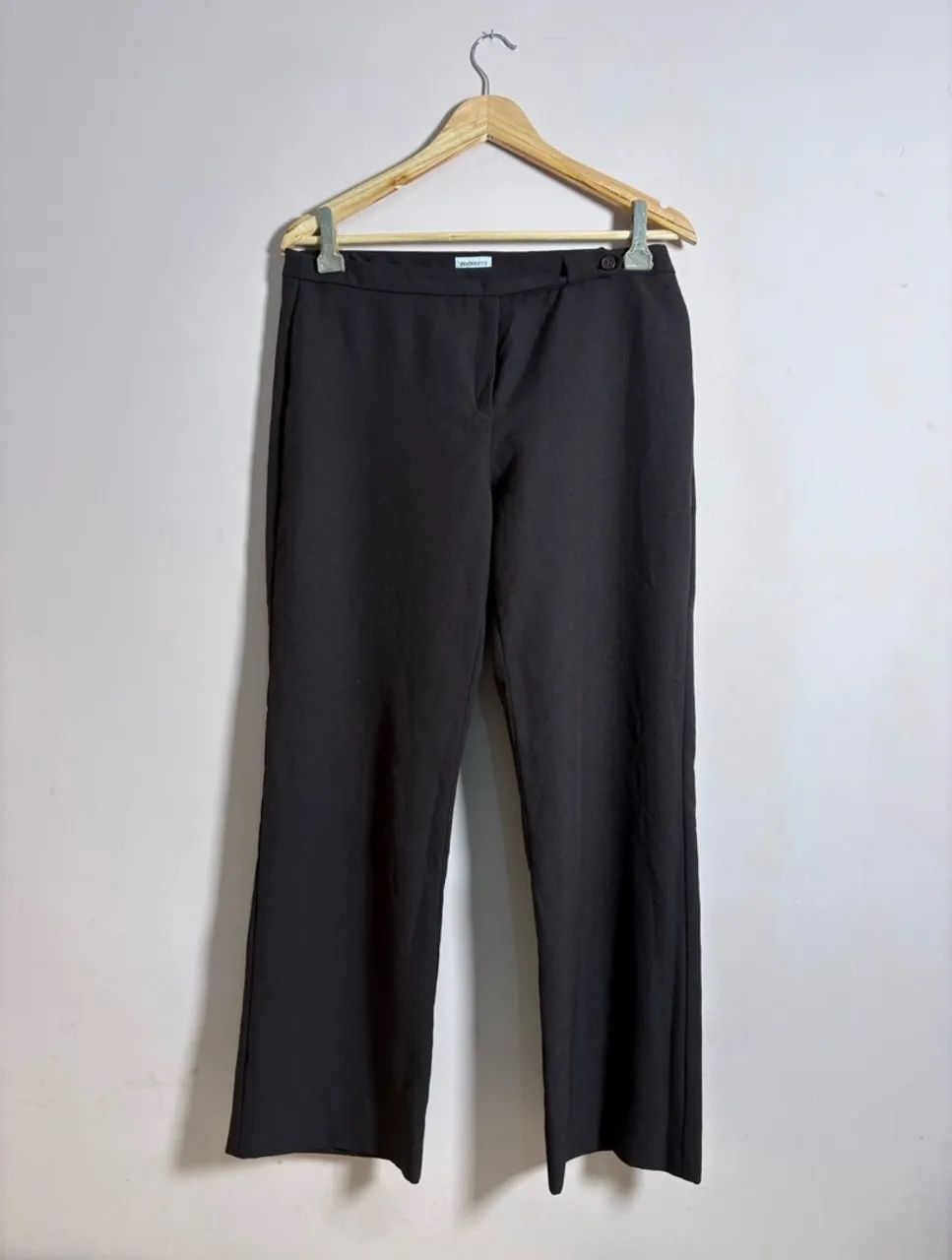 Calça social marrom 