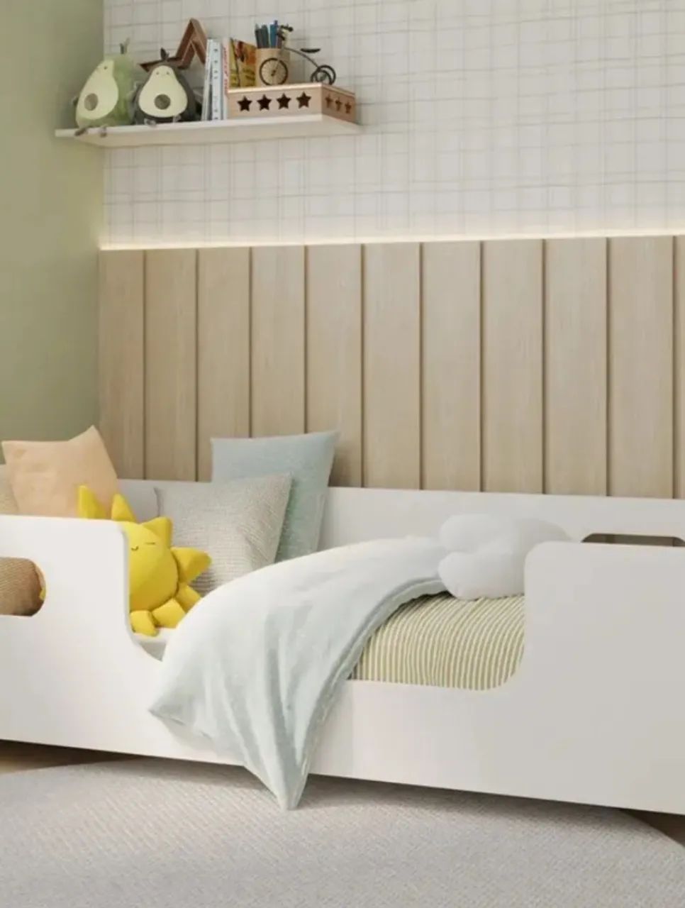 Cama infantil Semi nova com Colchão. - Foto 5