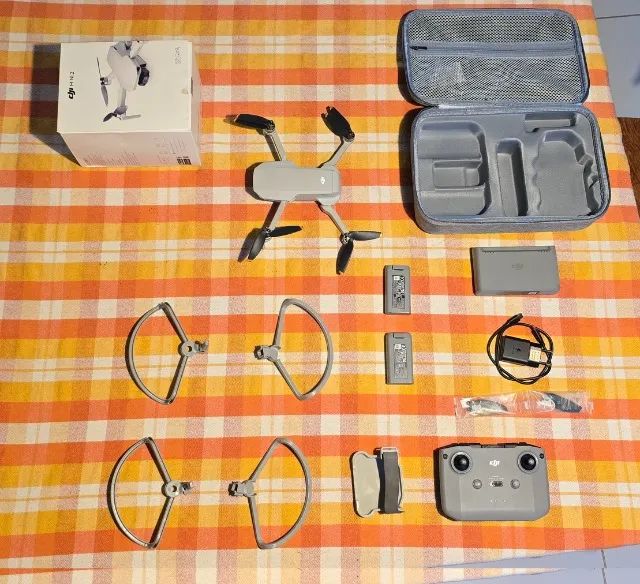 Drone DJI Mini 2 Completo - Com Hub Original, 2 Baterias e Acessórios Extras