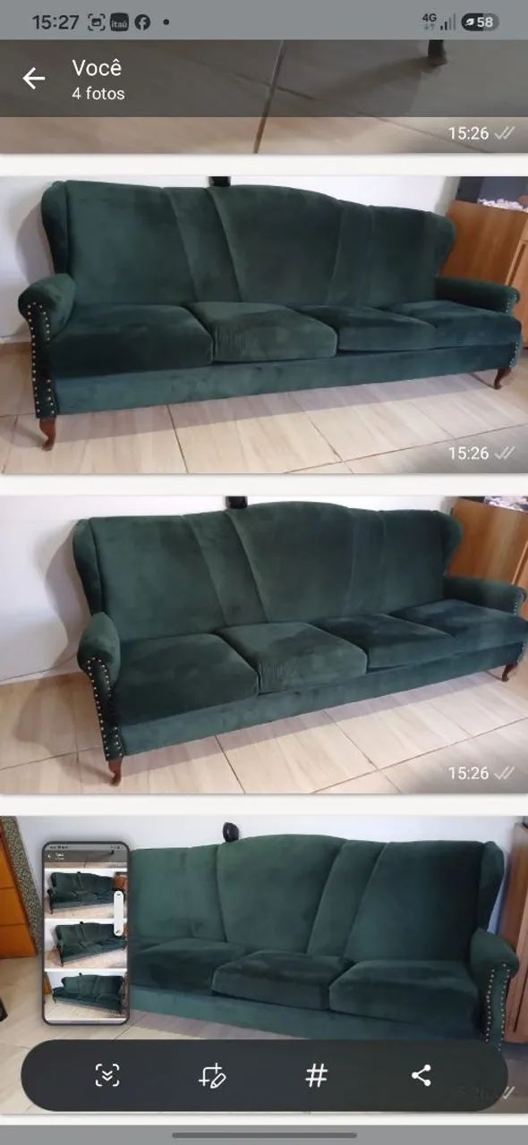 Sofa luiz xv