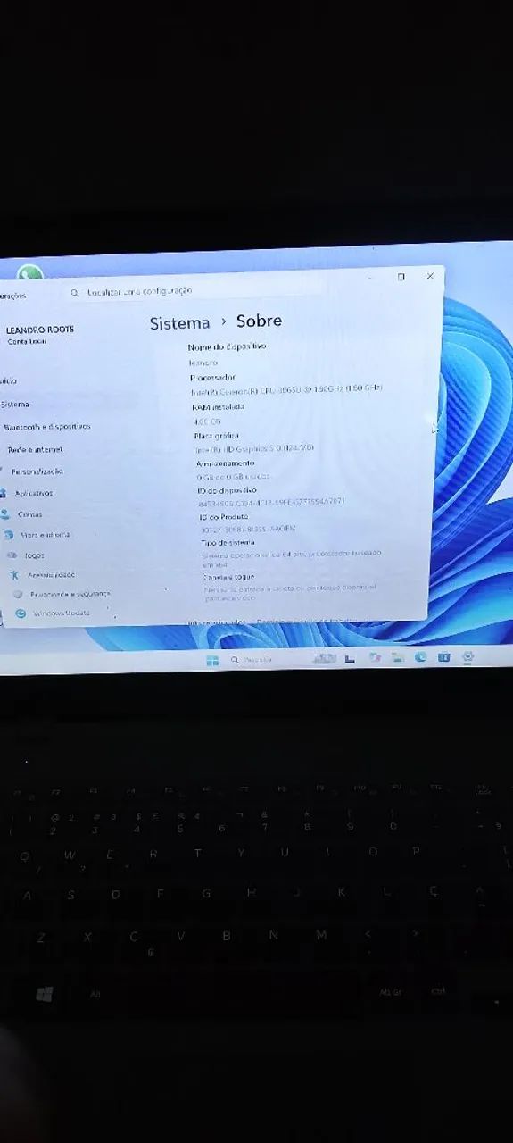 Notebook Samsung tela de 15 polegadas  - Foto 3