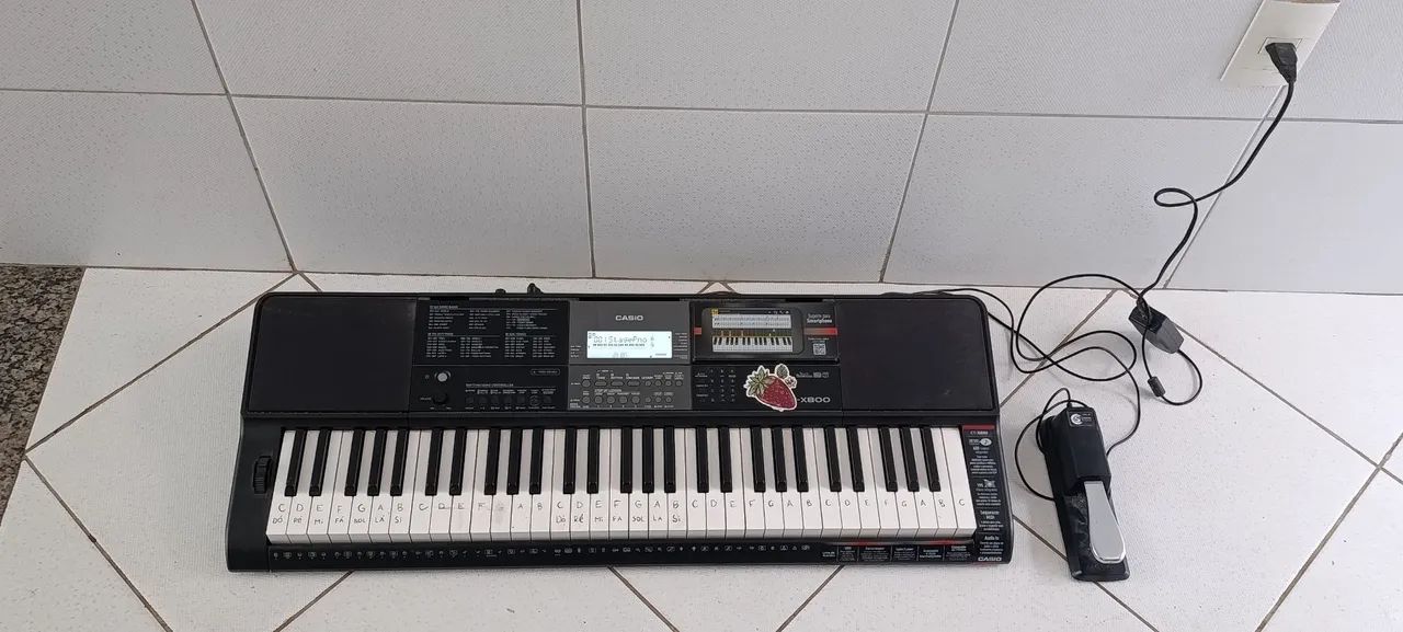 kit teclado musical CASIO CTX-800
