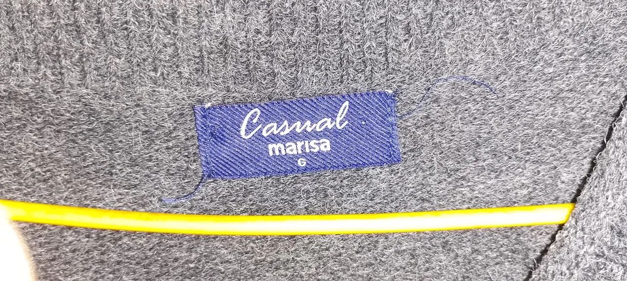 vestido lá cinza escuro - Foto 2