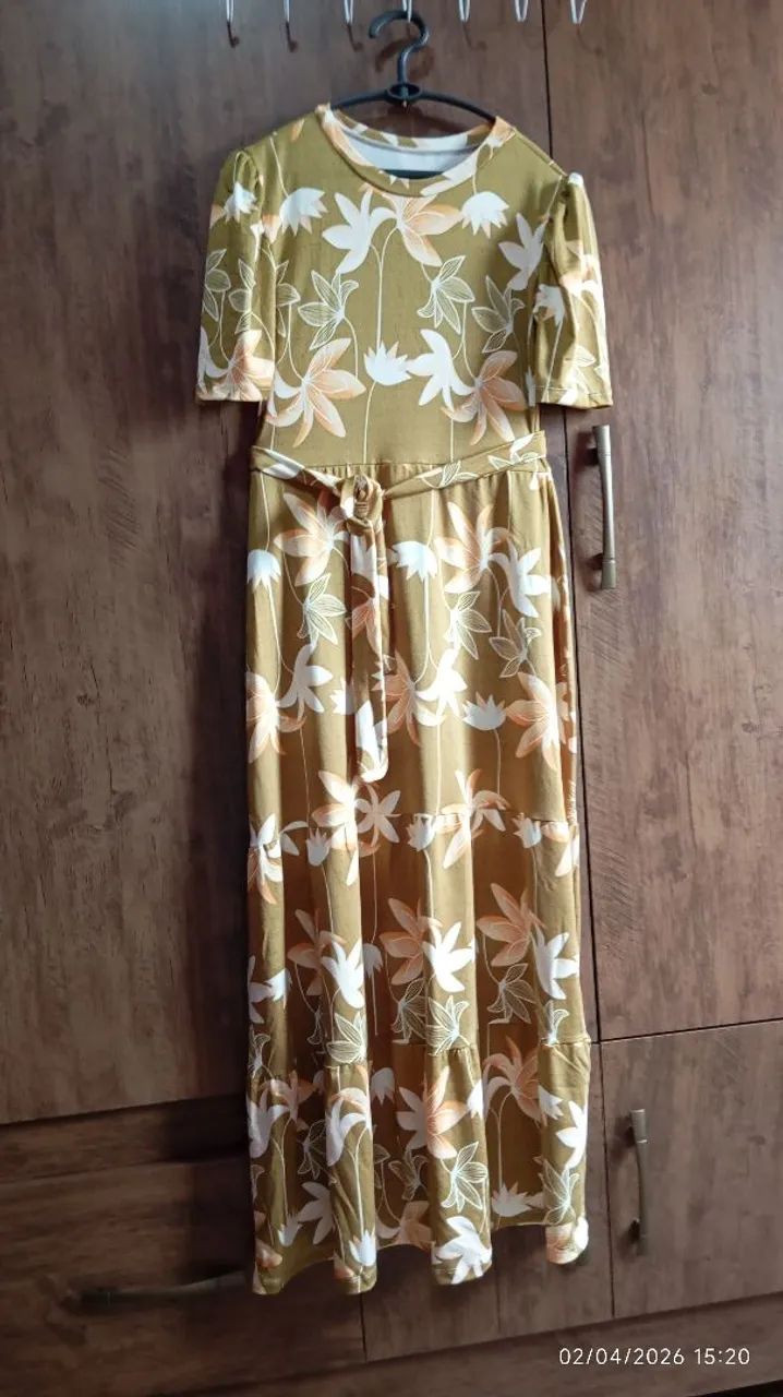 Vestido em malha 