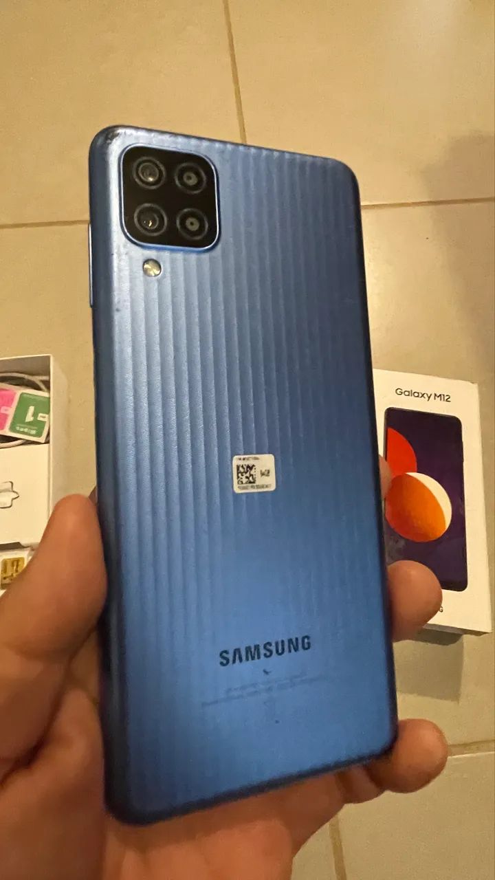 Galaxy M12 64gb azul bom estado - Foto 2