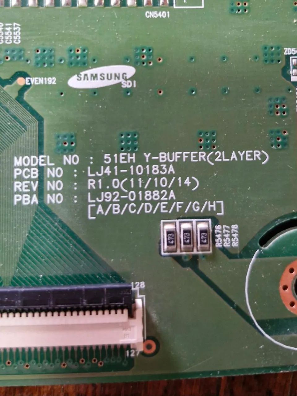 Placa Buffer 51eh Da Tv De Plasma Samsung 51  Pl51e490b1g - Foto 3