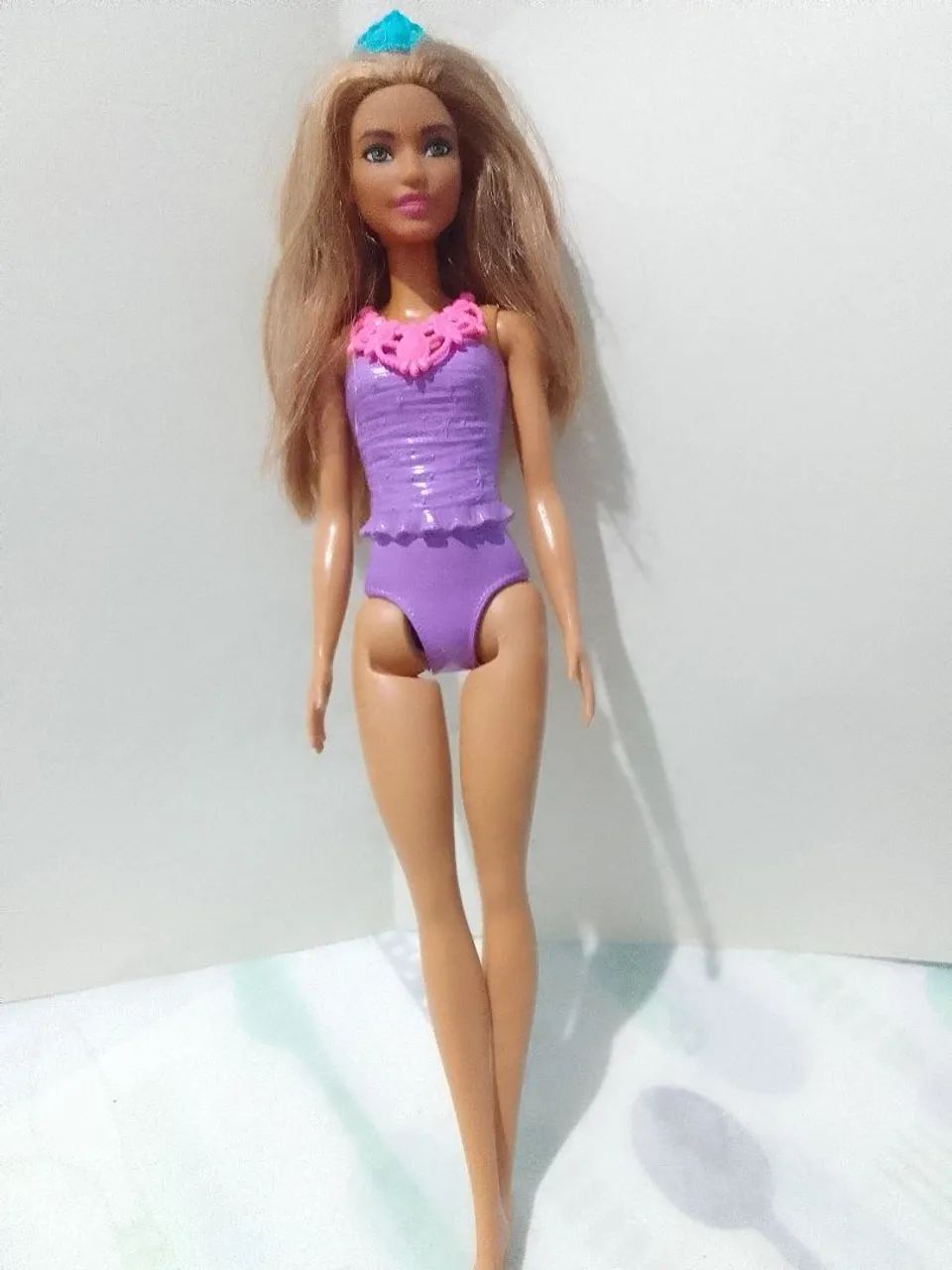 Boneca Barbie Mattel ? Ano 2021 com coroa! Raridade! ?