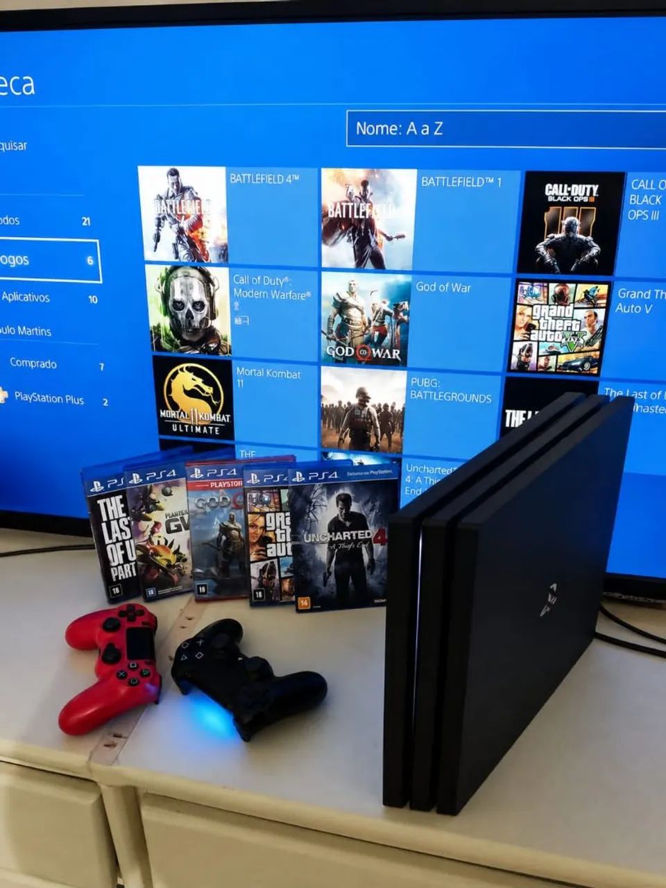 PS4 PRO 4K, 1Tera - Foto 3