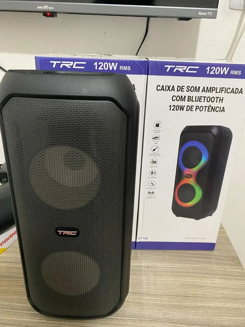 CAIXA DE SOM TRC 120W