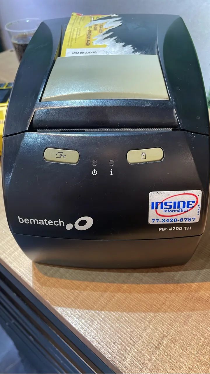 Vendo impressora de copom fiscal bematech